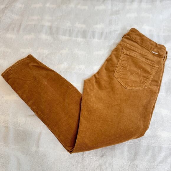 Mother Denim The Looker Crop Pant in Caramel Size 28 - Picture 14 of 14